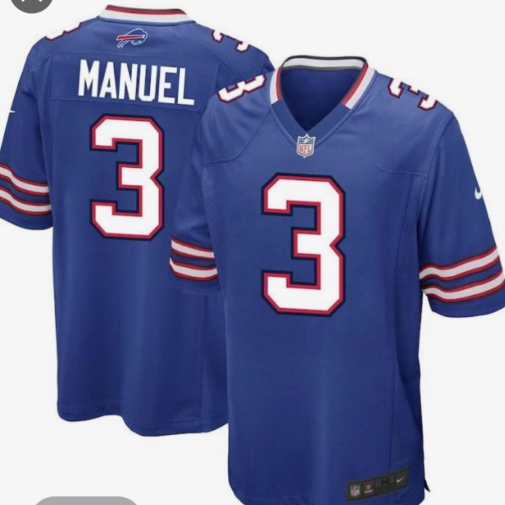 NWT NFL Nike Buffalo Bills Manuel Jersey Size L